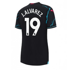 Maillot de foot Manchester City Julian Alvarez #19 Troisième Femmes 2023-24 Manches Courte